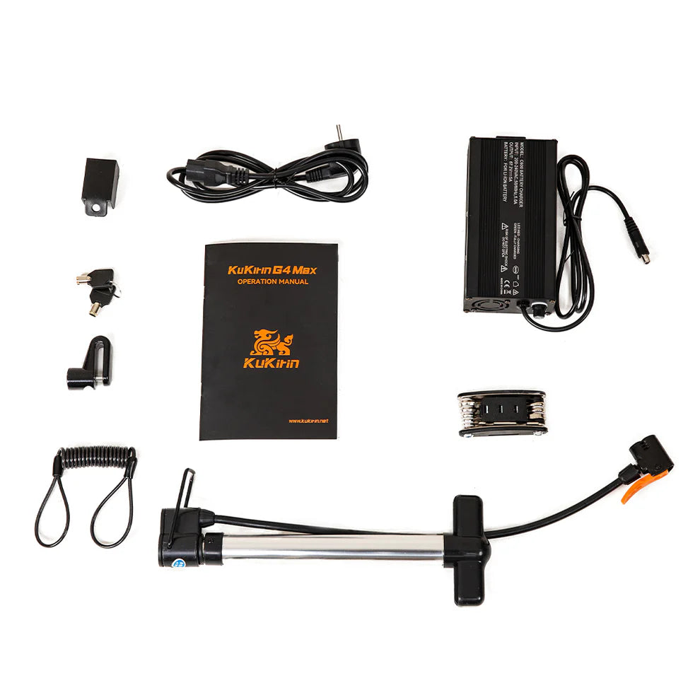 Trottinette électrique KUKIRIN G4 Max | Double moteur puissant de 1600 W | Batterie 60 V 35,2 Ah