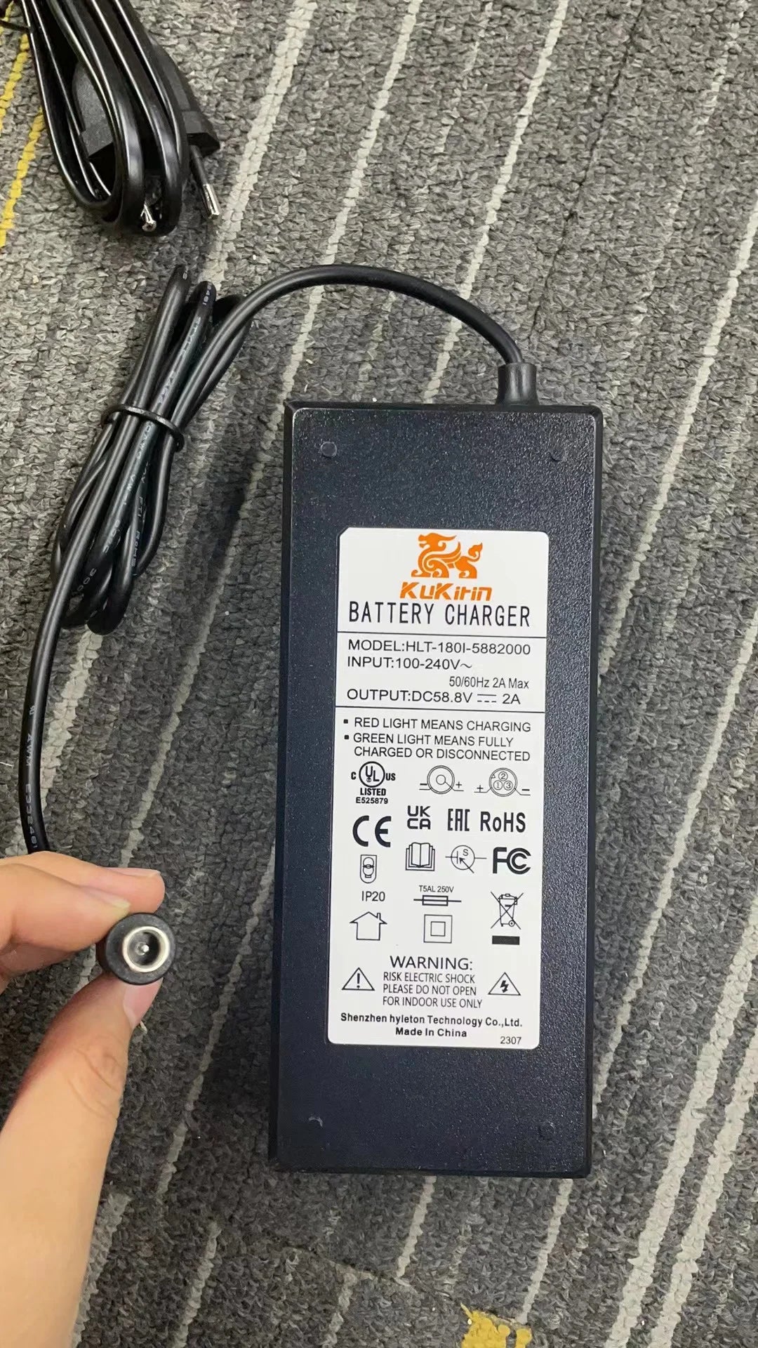 KUGOO Electric Scooter Charger