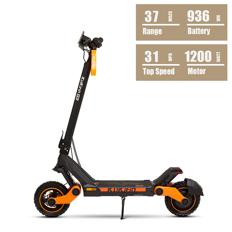 KUGOO KIRIN G3 Electric Scooter | 936WH Power | 1200W Motor