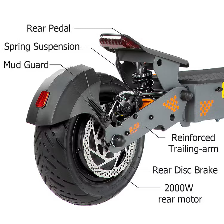 KUKIRIN G4 Electric Scooter | 1200WH Power | 2000W Motor