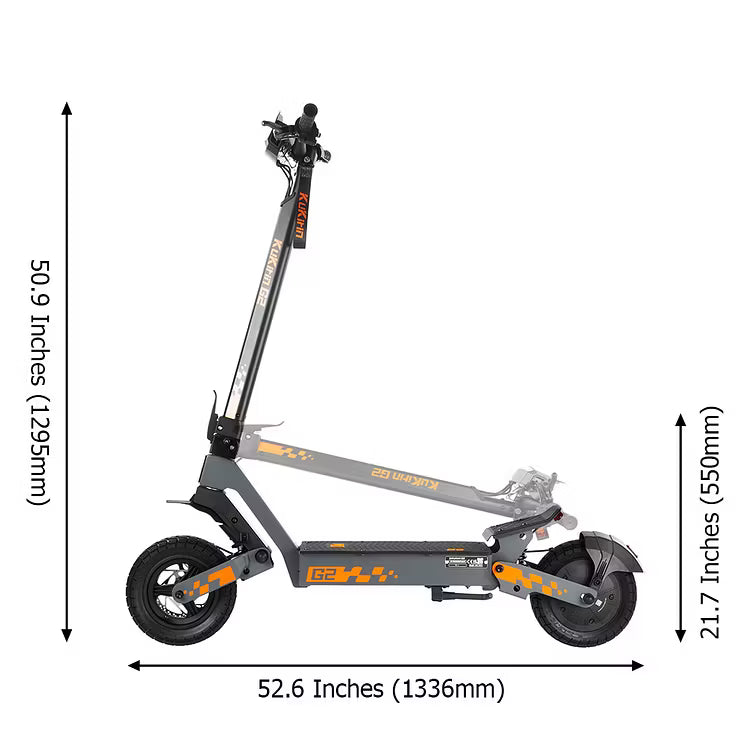 KUKIRIN G2 Electric Scooter | 720WH Power | 48V 15Ah Battery