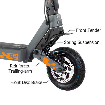 KUKIRIN G2 Electric Scooter | 720WH Power | 48V 15Ah Battery