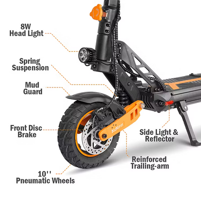 KUKIRIN G2 Max Electric Scooter | 960WH Power | 1000W Motor