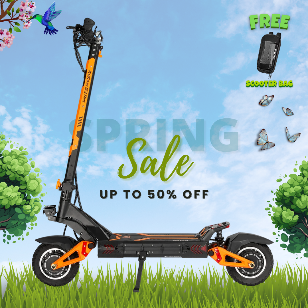 KUKIRIN G3 PRO Electric Scooter | Dual 1200W Powerful Motor | 65kph Max Speed