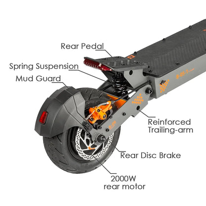 KUKIRIN G4 Electric Scooter | 1380WH Power | 2000W Motor